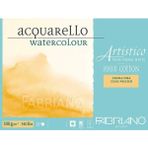 Fabriano Artistico Traditional White Cold Pressed 300GR Suluboya Blok 25 Sayfa 12.5X18CM - Karışık-Çok Renkli - standart