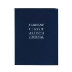 Fabriano Classic Artist's Journal 12 X 16-90 Gr. Eskiz Ve Çizim Defteri Fildişi & Buz Rengi Kağıt - Lacivert Kapak (Blu Navy)