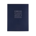 Fabriano Classic Artist's Journal 16 X 21-90 Gr. Eskiz Ve Çizim Defteri Fildişi & Buz Rengi Kağıt - Lacivert Kapak (Blu Navy)
