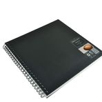 Fabriano Drawing Book 30 X 30-160 Gr. Doğal Dokulu Kağıt, Suya Dayanıklı Sert Kapak, Spiralli Çizim ve Eskiz Defteri