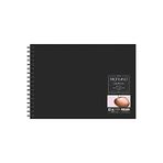 Fabriano Drawing Book A5-160 Gr. Doğal Dokulu Kağıt, Suya Dayanıklı Sert Kapak, Spiralli Çizim ve Eskiz Defteri