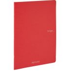 Fabriano : Ecoqua Orginal Tel Zımbalı Çizgisiz Defter : Kırmızı : A4 (40 Yaprak - 90 Gr)