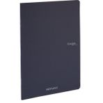Fabriano : Ecoqua Orginal Tel Zımbalı Çizgisiz Defter : Lacivert : A4 (40 Yaprak - 90 Gr)