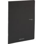 Fabriano : Ecoqua Orginal Tel Zımbalı Çizgisiz Defter : Siyah : A5 (40 Yaprak - 90 Gr)