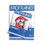 Fabriano Layout 75 gr A3 70 Yaprak Pürüzsüz ve Geçirimsiz Marker Blok