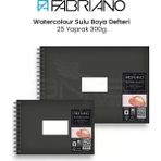 Fabriano Watercolour 25 Yaprak 300 gr Sulu Boya Defteri