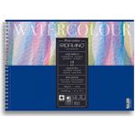 Fabriano Watercolour Cold Pressed 300GR Spiralli Sulu Boya Blok 12 Sayfa A4 (21X29.7CM) - Karışık-Çok Renkli - standart