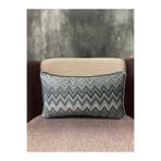 Fabricland İthal Ipek Kadife Chevron 1010 Dikdörtgen (50x30 cm) Kılıf