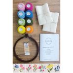 fabricorg Çiçekler Etamin Nakış Seti-1