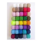 fabricorg Cotton Like 3 Numara 6 Kat Punch - Bileklik - Runner Ipliği SET-1 (40 Adet x 20 Gr )