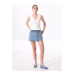 Fabrika Açık İndigo Mini Denim Etek, 42, 5003087546, Açık İndigo, Kadın