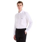 Fabrika Alttan Britli Regular Fit Gömlek, XL, 5003328238, Beyaz, Erkek