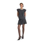 Fabrika Antrasit Basic Mini Etek, M, 5003273418, Antrasit Melanj, Kadın