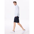 Fabrika Bağlamalı Bel Basic Bermuda Şort, XL, 5003089061, Lacivert, Erkek