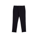 Fabrika Bağlamalı Bel Duble Paça Jogger Pantolon, 46, 5003274114, Siyah, erkek