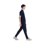 Fabrika Bağlamalı Bel Duble Paça Jogger Pantolon, 54, 5003328719, Lacivert, Erkek