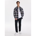 Fabrika Bağlamalı Bel Normal Paça Jogger Erkek Pantolon F5Wm-Pnt 2527, Lacivert, 50
