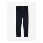 Fabrika Bağlamalı Bel Normal Paça Koyu Lacivert Erkek Chino Pantolon F4SM-PNT-0767