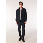 Fabrika Bağlamalı Bel Slim Fit Lacivert Erkek Takım Elbise F4WM-TKM 2553 - 46