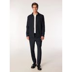 Fabrika Bağlamalı Bel Slim Fit Lacivert Erkek Takım Elbise F4WM-TKM 2553