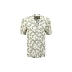Fabrika Basic Apaş Yaka Baskılı Haki Erkek Gömlek F4SM-GML 0397, XL, 5003088226004
