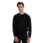 Fabrika Basic Bisiklet Yaka Kazak, 2XL, F5WM-KZK 2521, Siyah, Erkek