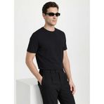 Fabrika Basic Düz T-Shirt, XL, 5003227201, Siyah, Erkek