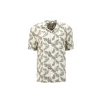 Fabrika Basic Gömlek Yaka Baskılı Kahve Erkek Gömlek F4SM-GML 0397, XL, 5003088188004
