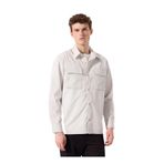 Fabrika Basic Gömlek Yaka Düz Gömlek, L, F5SM-GML 2743, Taş, Erkek