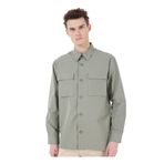 Fabrika Basic Gömlek Yaka Düz Gömlek, M, F5SM-GML 2743, Haki, Erkek