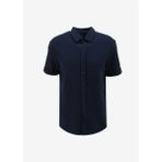 Fabrika Basic Gömlek Yaka Düz Lacivert Erkek Gömlek F4SM-GML 0703 - 2XL