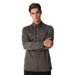 Fabrika Basic Gömlek Yaka Melanj Gri Melanj Gömlek, XL, 5003154786, Gri Melanj, Erkek