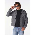 Fabrika Basic Gri Melanj Erkek Düz Ceket F4WM-CKT 2945 - XL