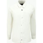 Fabrika Basic Kırık Beyaz Erkek Düz Ceket F4SM-CKT 0700 - 52