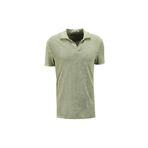 Fabrika Basic Polo T-Shirt, S, F4SM-TST 0981, Yeşil, Erkek