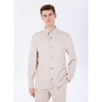 Fabrika Basic Taş Erkek Düz Ceket F5SM-CKT 2476 - 2XL