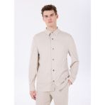 Fabrika Basic Taş Erkek Düz Ceket F5SM-CKT 2476 - XL
