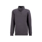 Fabrika Bato Yaka Düz Erkek Sweatshırt Fc4Wm-Swt 2233., Antrasit, M