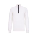 Fabrika Bato Yaka Slim Fit Düz Kazak, S, 5003270677, Ekru, Erkek