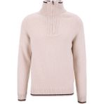 Fabrika Bato Yaka Slim Fit Düz Taş Erkek Kazak F5WM-KZK 2523