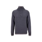 Fabrika Bato Yaka Slim Fit Kazak, S, 5003276997, Antrasit, Erkek
