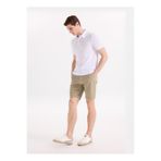 Fabrika Bej Erkek Relaxed Bermuda Şort F6SM-SHT 2037