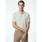 Fabrika Bej Erkek Slim Fit Melanj Polo T-Shirt F6SM-TST 2995
