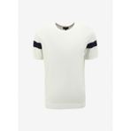 Fabrika Bisiklet Yaka Basic Düz Kırık Beyaz Erkek Kazak F4SM-KZK 0722 - 2XL