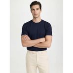 Fabrika Bisiklet Yaka Düz T-Shirt, S, 5003227227, Lacivert, Erkek