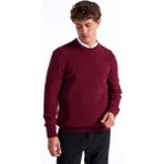Fabrika Bisiklet Yaka Regular Fit Düz Bordo Erkek Kazak FC4WM-KZK 2599. - XL