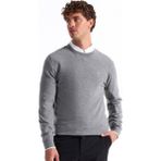 Fabrika Bisiklet Yaka Slim Fit Düz Gri Erkek Kazak F5WM-KZK 2318 - XL