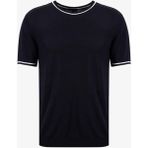 Fabrika Bisiklet Yaka Slim Fit Düz Siyah Erkek Kazak F4SM-KZK 0744 - XL