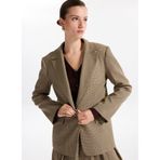 Fabrika Blazer Ceket, 40, 5003273873, Bej - Çok Renkli, Kadın