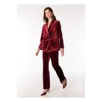 Fabrika Bordo Kadın Bol Kesim Pantolon F4WL-PNT0274